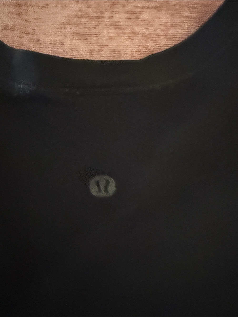 lululemon athletica  Black Athletic Tee Womans 2 tag out by daughter